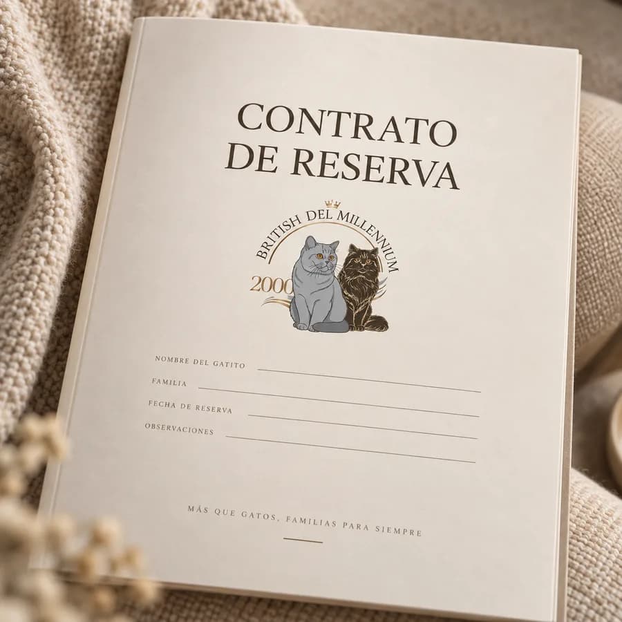 Contrato de reserva de British del Millenium